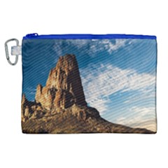 Mountain Desert Landscape Nature Canvas Cosmetic Bag (xl) by Celenk