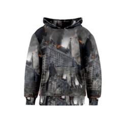 Apocalypse War Armageddon Kids  Pullover Hoodie by Celenk