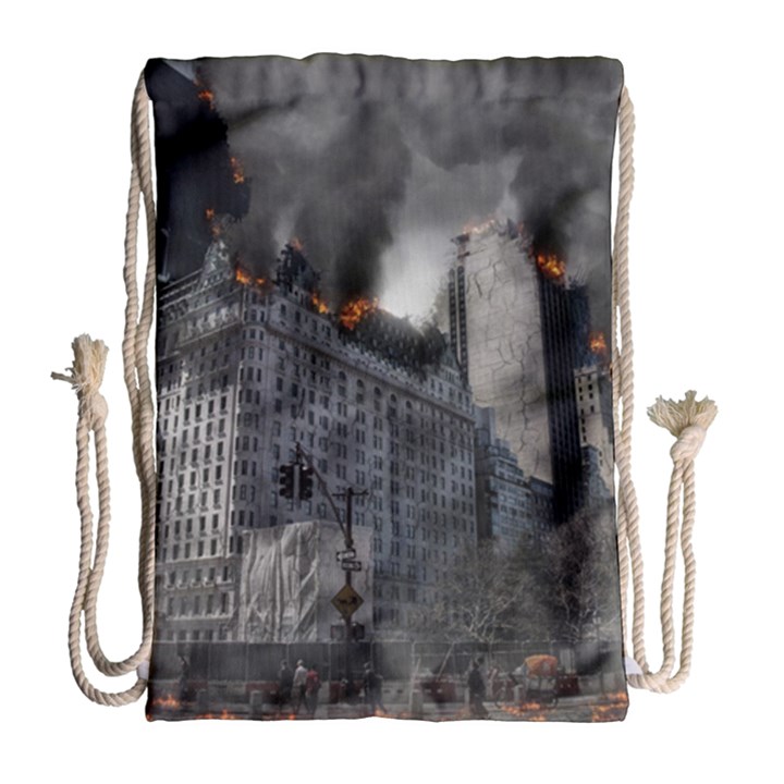 Apocalypse War Armageddon Drawstring Bag (Large)