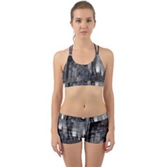 Apocalypse War Armageddon Back Web Sports Bra Set by Celenk