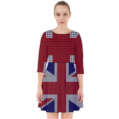 Union Jack Flag British Flag Smock Dress by Celenk