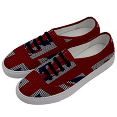 Union Jack Flag British Flag Men s Classic Low Top Sneakers by Celenk