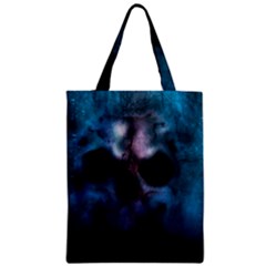 Skull Horror Halloween Death Dead Zipper Classic Tote Bag by Celenk