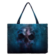 Skull Horror Halloween Death Dead Medium Tote Bag by Celenk