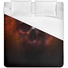 Skull Horror Halloween Death Dead Duvet Cover (king Size) by Celenk