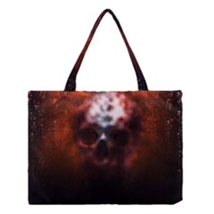 Skull Horror Halloween Death Dead Medium Tote Bag by Celenk