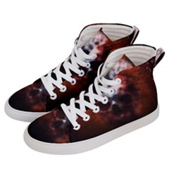 Skull Horror Halloween Death Dead Men s Hi-top Skate Sneakers by Celenk