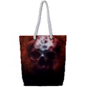 Skull Horror Halloween Death Dead Full Print Rope Handle Tote (Small) View1