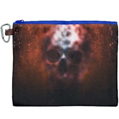 Skull Horror Halloween Death Dead Canvas Cosmetic Bag (xxxl)