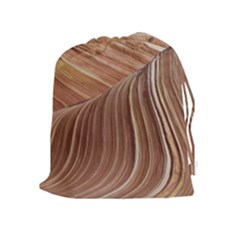 Swirling Patterns Of The Wave Drawstring Pouches (extra Large) by Celenk