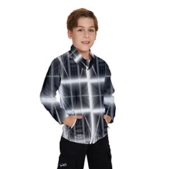 Geometry Pattern Backdrop Design Wind Breaker (kids) by Celenk