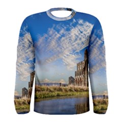 Ruin Church Ancient Architecture Men s Long Sleeve Tee by Celenk