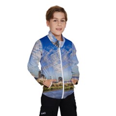 Ruin Church Ancient Architecture Wind Breaker (kids) by Celenk