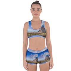 Ruin Church Ancient Architecture Racerback Boyleg Bikini Set by Celenk