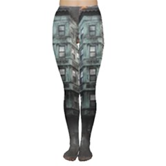 War Destruction Armageddon Disaster Women s Tights by Celenk