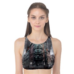 War Destruction Armageddon Disaster Tank Bikini Top by Celenk