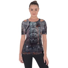 War Destruction Armageddon Disaster Short Sleeve Top by Celenk