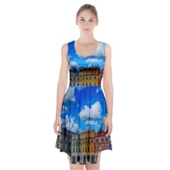 Buildings Architecture Architectural Racerback Midi Dress by Celenk