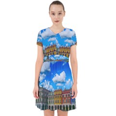 Buildings Architecture Architectural Adorable In Chiffon Dress by Celenk