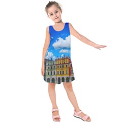 Buildings Architecture Architectural Kids  Sleeveless Dress by Celenk