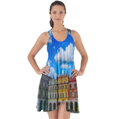 Buildings Architecture Architectural Show Some Back Chiffon Dress by Celenk