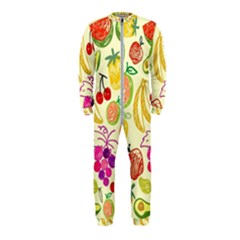 Cute Fruits Pattern Onepiece Jumpsuit (kids)