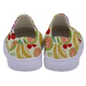 Cute Fruits Pattern Kids  Canvas Slip Ons View4