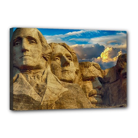 Monument President Landmark Canvas 18  X 12  by Celenk