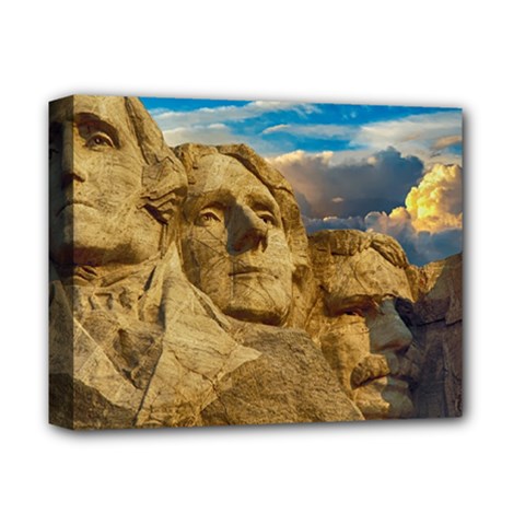 Monument President Landmark Deluxe Canvas 14  X 11  by Celenk