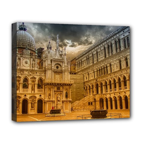 Palace Monument Architecture Deluxe Canvas 20  x 16  