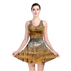 Palace Monument Architecture Reversible Skater Dress