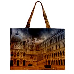 Palace Monument Architecture Zipper Mini Tote Bag