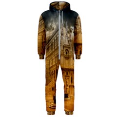 Palace Monument Architecture Hooded Jumpsuit (Men) 