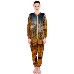 Palace Monument Architecture OnePiece Jumpsuit (Ladies) 