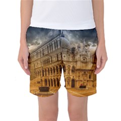 Palace Monument Architecture Women s Basketball Shorts