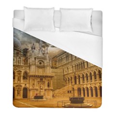 Palace Monument Architecture Duvet Cover (Full/ Double Size)