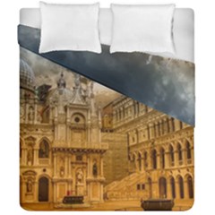 Palace Monument Architecture Duvet Cover Double Side (California King Size)