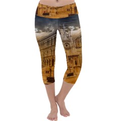 Palace Monument Architecture Capri Yoga Leggings