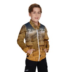 Palace Monument Architecture Wind Breaker (kids) by Celenk