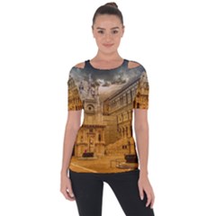 Palace Monument Architecture Short Sleeve Top