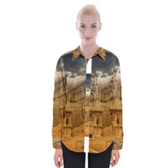 Palace Monument Architecture Womens Long Sleeve Shirt