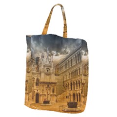 Palace Monument Architecture Giant Grocery Zipper Tote