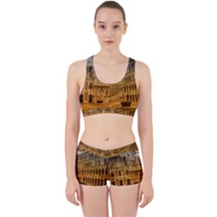 Palace Monument Architecture Work It Out Sports Bra Set