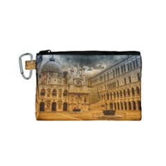 Palace Monument Architecture Canvas Cosmetic Bag (Small)