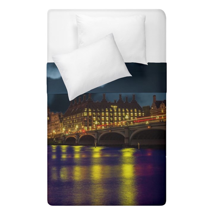 London Skyline England Landmark Duvet Cover Double Side (Single Size)