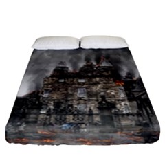 Armageddon War Apocalypse Fitted Sheet (california King Size) by Celenk