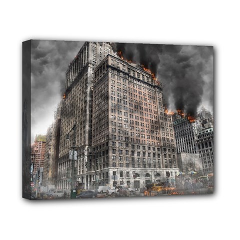 World War Armageddon Destruction Canvas 10  X 8  by Celenk