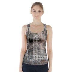 World War Armageddon Destruction Racer Back Sports Top by Celenk