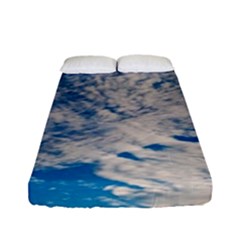 Clouds Sky Scene Fitted Sheet (full/ Double Size)