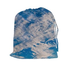 Clouds Sky Scene Drawstring Pouches (xxl) by Celenk